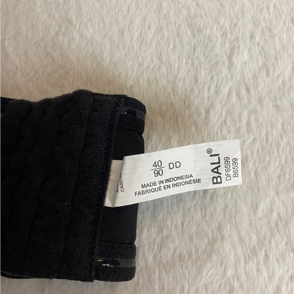 Bali Classic Black Strapless Bra - Picture 5 of 5